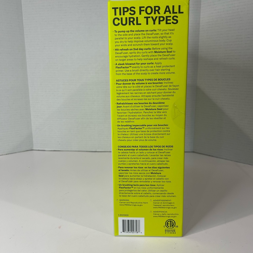 DevaCurl DevaDryer + DevaFuser Professional Ionic Blow Dryer New In Box - Picture 3 of 5